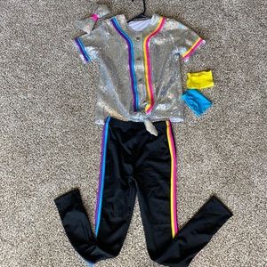 Weissman medium child hip hop costume RN 64830